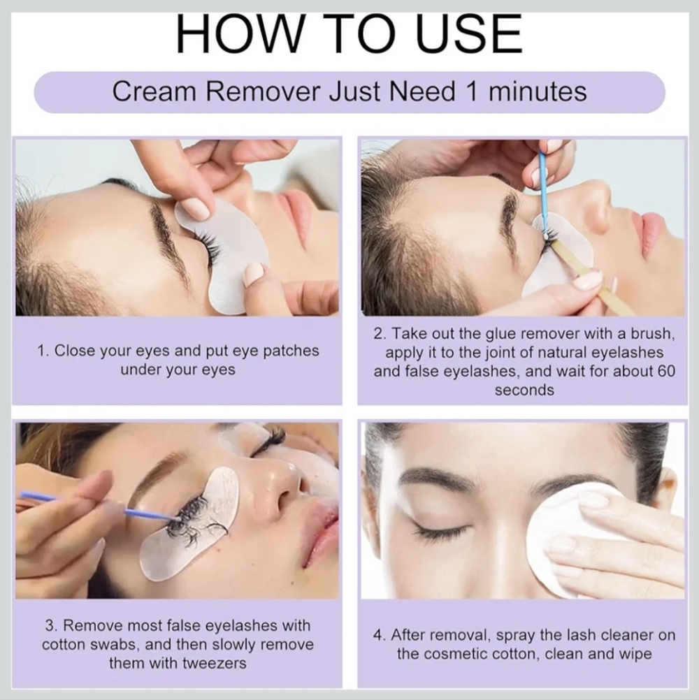Wendy Lashes Cream Lash Remover - Picture 3 of 11